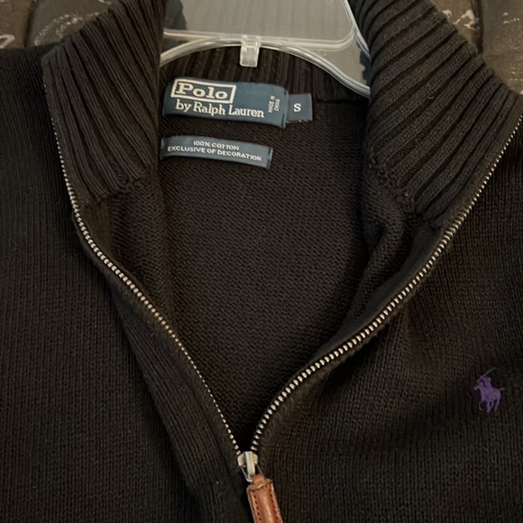 Polo by Ralph Lauren Knit Zip Up Sweater size Small - Picture 3 of 3